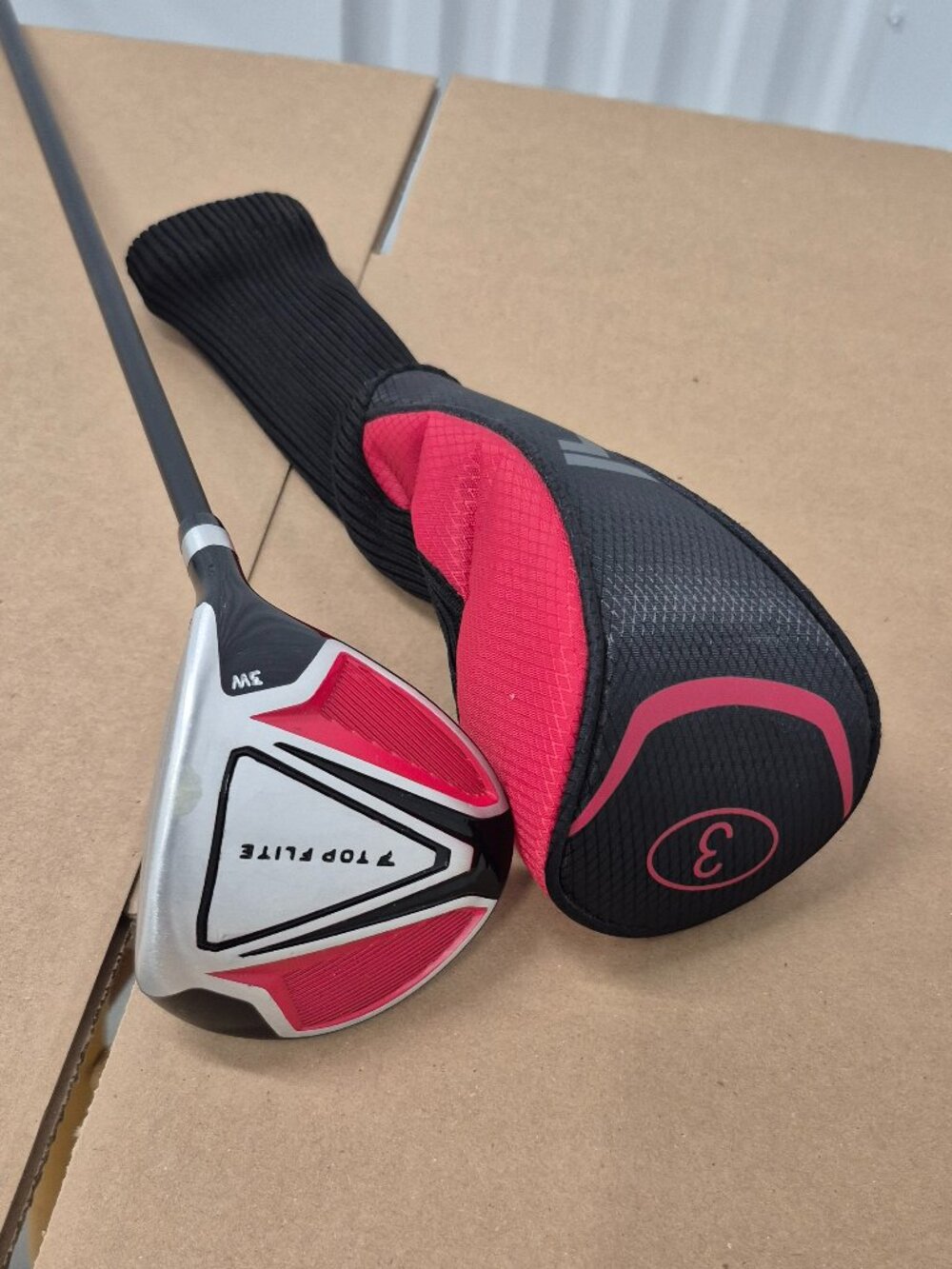 Top Flite 3W 460cc Driver Men's Flex Graphite 44.5" RH w/HC